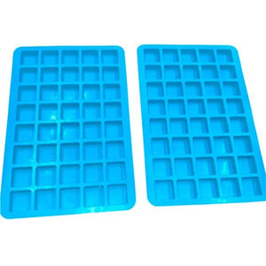 Silicone square baking trays